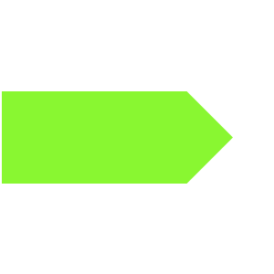 Bright green arrow pointing right.
